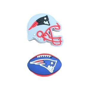 New England Patriots Football Croc Charms